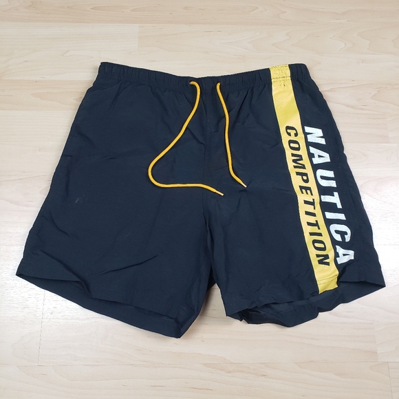 Vintage Nautica Swim Trunks Bathing Suit Size Small Pool Beach Summer - Picture 1 of 9